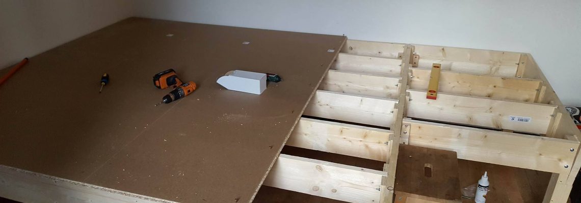 Step 3 - Floor boards